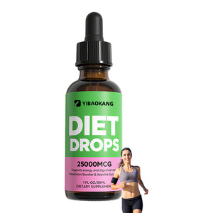 OEM ODM Garcinia Cambogia Chromium <span class=keywords><strong>Diet</strong></span> Drops, Suplemento Herbal para Supresión del Apetito, Aumento de Energía y Metabolismo - Product Image 1