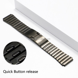 Bracelet <span class=keywords><strong>à</strong></span> dégagement rapide pour Apple Watch Ultra 3/2/1 49MM femmes bracelets de montre en acier inoxydable - Product Image 6