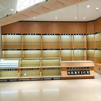 Vitrine haut de gamme pour cigarettes et spiritueux, comptoir de caisse et de service