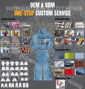 hoodie manufacturer High Quality Custom logo <b>Zip</b> up Acid Wash Vintage Casual Street Wear Oversized Crop Printing Hoodies Men - Product Image 4