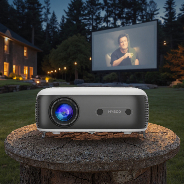 SYTA New Portable Projector HY800 Dual Wifi6 H713 330Ansi Lumens Smart Mini Projector Home Theatre Projector 4k