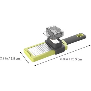 Vegetable Grater and <b>Garlic</b> <b>Chopper</b> Light Green Slicer Multi Functional Kitchen Tool for Slicing and Mashing Fruit and Vegetable - Product Image 2