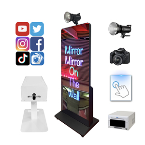 Nouveau design de kiosque photo numérique Instagram à écran tactile de 49 pouces compatible avec les appareils photo et les appareils SLR - Product Image 3