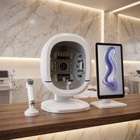 Analyseur de peau professionnel 2026 K33, machine à 3 caméras, scanner facial 3D, microscope du cuir chevelu, testeur de peau pour usage commercial en beauté