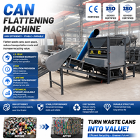 Machine à aplatir les canettes hydraulique à haute efficacité, compacteur de canettes en aluminium pour centre de recyclage, industrie des métaux ferreux