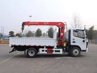Vente en gros d'usine - Grue mobile à flèche télescopique hydraulique montée sur camion de petite taille de 4 à 16 tonnes pour la construction et le levage de marchandises