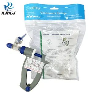 Cettia kd130 nhà máy bán buôn điều chỉnh liều Pig sow 6cc tự động liên tục nhựa thép vaccinator