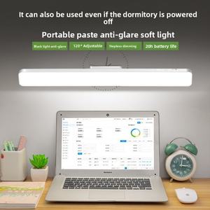 Lámpara de Escritorio LED Táctil Moderna con Tres Temperaturas de Color y Atenuación, Carga Magnética, Emisor de Luz para Lectura, con Batería - Product Image 3