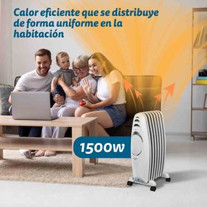 Radiateur électrique Grunkel 1500W avec roulettes pour usage domestique - Product Image 2