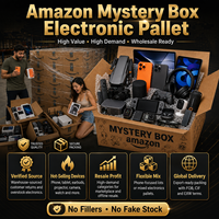 Lots de palettes mystères en gros d'électronique, palettes de retours mystères d'Amazon, assortiment mixte de matériel technologique grand public, lots de liquidation en boîtes