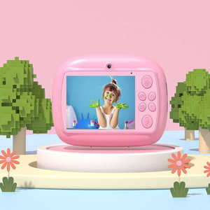D800 dessin animé jeux caméras Selfie photographie et enregistrement vidéo thermique impression instantanée appareil photo numérique pour les enfants - Product Image 3
