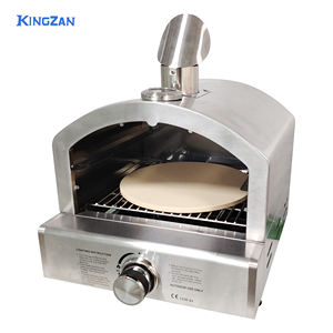 Four à <span class=keywords><strong>pizza</strong></span> au <span class=keywords><strong>gaz</strong></span> extérieur de haute qualité en acier inoxydable 304 Allumage piézoélectrique Protection haute pression Comprend une <span class=keywords><strong>pierre</strong></span> à <span class=keywords><strong>pizza</strong></span> - Product Image 1