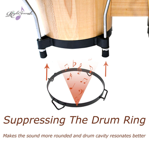 <span class=keywords><strong>Bongo</strong></span> all'ingrosso da 6 e 7 pollici, Congas in legno, strumento a percussione, Bongos per bambini, adulti e principianti - Product Image 4
