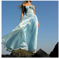 Deux tons 100% pure soie de mûrier pure Organza tissu Voile tissé 114/137cm de large rideau Style uni pour mariage Textile à la maison
