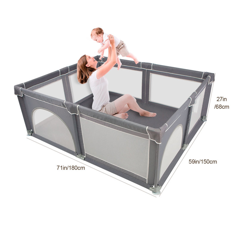 Toddler Fence Indoor Children Folding Baby