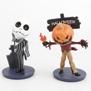 Ensemble de figurines de la ville d'Halloween, 6 pièces, décoration d'Halloween, jouets modèles à collectionner - Product Image 3