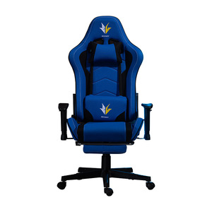 Silla gamer rosa reclinable con reposapiés para uso en casa y con la computadora - Product Image 2