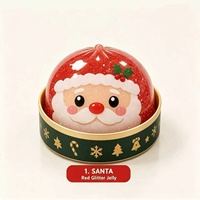Jouet Squishy en forme de Boulette de Noël, Boîte Mystère, en TPR, Anti-stress, Gadget Fidget, Nouveauté, Jouet Surprise pour les Cadeaux de Fête de Noël