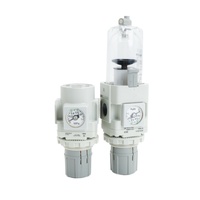 Unité de traitement combinée ANRUK AF3000 FRL 1 2 BSP 0,05 à 0,85 MPa avec réglage pour système de fabrication de semi-conducteurs