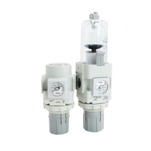 Unité de traitement combinée ANRUK AF3000 FRL <span class=keywords><strong>1</strong></span> 2 BSP <span class=keywords><strong>0</strong></span>,<span class=keywords><strong>05</strong></span> à <span class=keywords><strong>0</strong></span>,85 MPa avec réglage pour système de fabrication de semi-conducteurs - Product Image 4