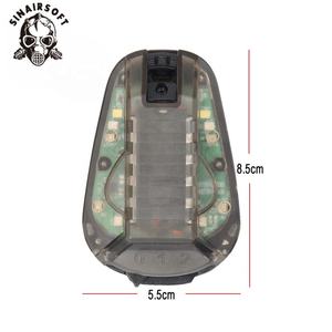Lampe stroboscopique multifonction tactique pour casques, étanche, lampe Ladybird, lumière de survie IR pour outils de survie en extérieur - Product Image 2