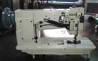 Machine à coudre industrielle à point noué à alimentation complète, simple ou double aiguille, robuste, modèle WD-20618