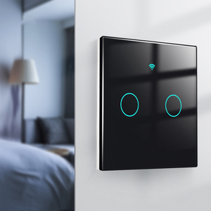 Eléctrico EN EE. UU. AU Estándar Google Alexa Home 4 Gang <span class=keywords><strong>1</strong></span> Way <span class=keywords><strong>Smart</strong></span> WIFI Touch Switch - Product Image 4