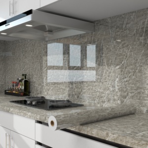 DUUEIHHUER autoadhesivo Peel Stick Backsplash <span class=keywords><strong>vinilo</strong></span> <span class=keywords><strong>cocina</strong></span> blanco negro mármol papel pintado moderno impermeable extraíble <span class=keywords><strong>encimera</strong></span> - Product Image 6