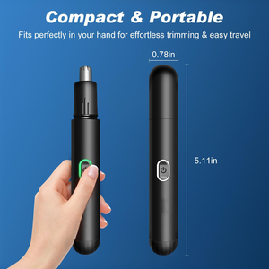 Tondeuse Électrique Portable pour Oreilles et Nez, Rechargeable par USB, Rasoir Multifonctionnel pour Poils du Nez et des Oreilles, Tondeuse pour Hommes - Product Image 4