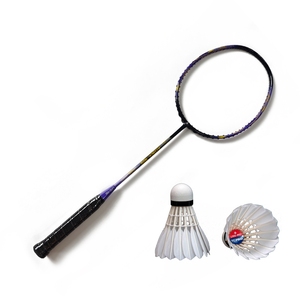 Nouvelle raquette <span class=keywords><strong>de</strong></span> badminton Windstorm Full Carbon Single Racket sans ficelle - Product Image 1
