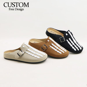 Baskets pour hommes transfrontalières, grande taille, à bout en forme d'os, style sandales, à enfiler, à tige basse, type mules - Product Image 4