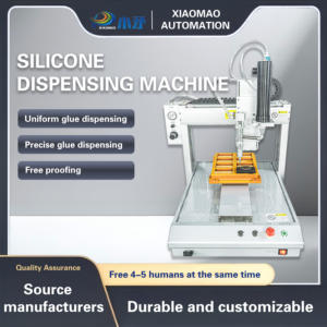 เครื่องจ่ายอัตโนมัติเต็มรูปแบบ ใช้กับกาวซิลิโคน ยูวี อีพ็อกซี่  แม่นยำ ป้องกันการรั่วซึม ตั้งโปรแกรมได้ เหมาะสำหรับการซีล - Product Image 1