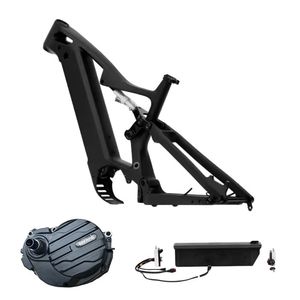 Kit de conversion de vélo électrique DIY : cadre en carbone Dengfu E55, <span class=keywords><strong>moteur</strong></span> <span class=keywords><strong>Bafang</strong></span> M630 1500W, batterie 48V 20Ah, <span class=keywords><strong>vitesse</strong></span> maximale 55 km/h - Product Image 1