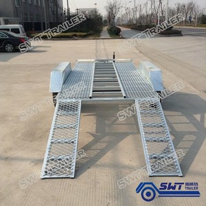 <span class=keywords><strong>Remorque</strong></span> pour engins de chantier à double essieu galvanisée 12x6 14x6 16x6 3500 kg ATM - Product Image 3