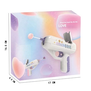 Samtoy Hot Sale Halloween Pink Purple Plastic Sugar Sweets <strong>Lollipop</strong> Holder Candy Toy <strong>Gun</strong> for Kids Couples - Product Image 5