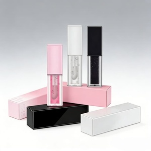 Huile à lèvres repulpante rose transparente végétalienne de haute qualité, aromatisée, à marque privée, faible MOQ, vente en gros - Product Image 3