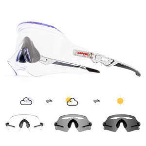 <span class=keywords><strong>Gafas</strong></span> de Ciclismo Unisex <span class=keywords><strong>KAPVOE</strong></span> Kapovo <span class=keywords><strong>Fotocromáticas</strong></span> Sin Montura, Resistentes al Viento, para Montañismo y Actividades al Aire Libre - Product Image 5