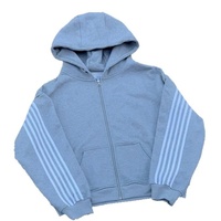Ensemble de survêtement vintage en molleton de haute qualité pour homme, coupe oversize, effet délavé, avec sweat à capuche et pantalon de jogging