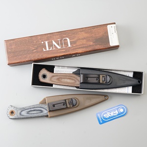 Couteau pliant à lame fixe en acier MagnaCut, manche en lin BM203, vente en gros d'usine, couteau de survie pour le camping en plein air - Product Image 2