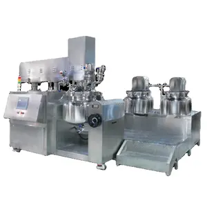 50l 100l vacuum emulsifier homogenizer machine cosmetic cream ointment mixer cosmetic machine