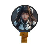 LX bulat Lcd 4.0 inci fl703ni Drive IC 4*2 LED tipe lampu latar modul Tampilan Lcd kualitas bagus