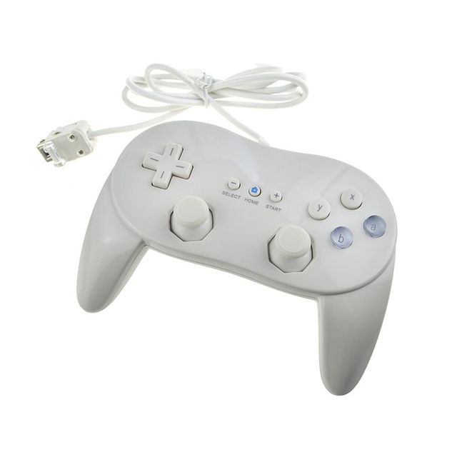 Control for Wii Classic Wired Game Controller Pro Remote Gamepad for Nintendo Wii Controller