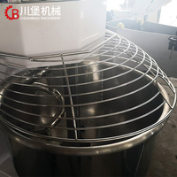 Mélangeur à spirale haute performance à double action et double vitesse de 12,5 kg avec moteur en cuivre pur et fréquence variable
