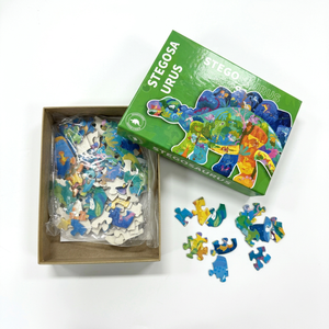 Rompecabezas de Cartón, Piezas Laminadas Duraderas, 80 Piezas, Cartón Grueso, Rompecabezas Educativo para Preescolar, Juegos para Padres e Hijos - Product Image 3