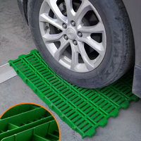Plancher en plastique à lattes pour moutons, panneau à lattes en plastique pour chèvres, revêtement de sol à lattes pour élevages de moutons et chèvres