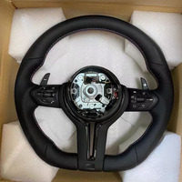 Volant en cuir pour BMW M3 M4 M5 M6 F30 F10 F15 F36 F01 F20 F22 F25 F31 F32 E70 E71 E90 E91 E92 X1 X2 X3 X4 X5 X6