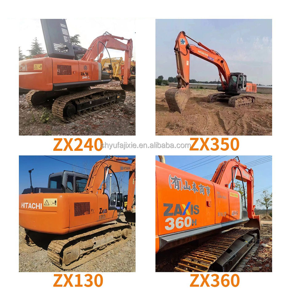 6 Ton Small Japan Excavator Second Hand Hitachi Zx60 Crawler