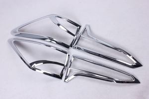 Accesorios para Carrocería WZXD, 21 Piezas Cromadas de ABS, Cubiertas para Manijas, Lámparas y Espejos, Kit de Cubiertas Cromadas para Fortuner - Product Image 4