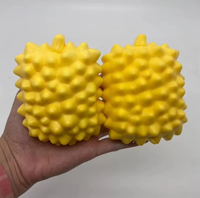 Boule de cire souple et croustillante en forme de fruit simulé, anti-stress, à récupération lente, faite à la main, pour décoration de bureau, avec bienfaits apaisants pour l'anxiété