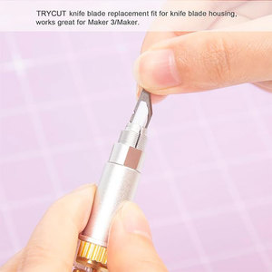 Pointe de roue de marquage chaud + boîtier d'entraînement QuickSwap, plis nets sur les matériaux de base, compatible avec la machine de découpe <span class=keywords><strong>Cricut</strong></span> <span class=keywords><strong>Maker</strong></span> - Product Image 6